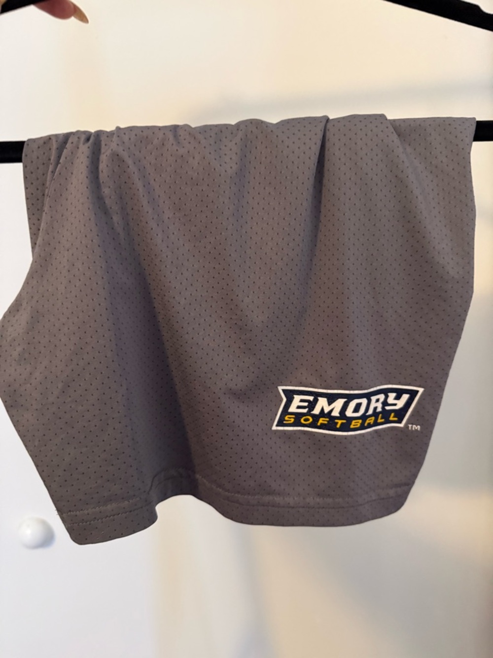 Augusta Sportswear Gray Ladies Athletic Shorts